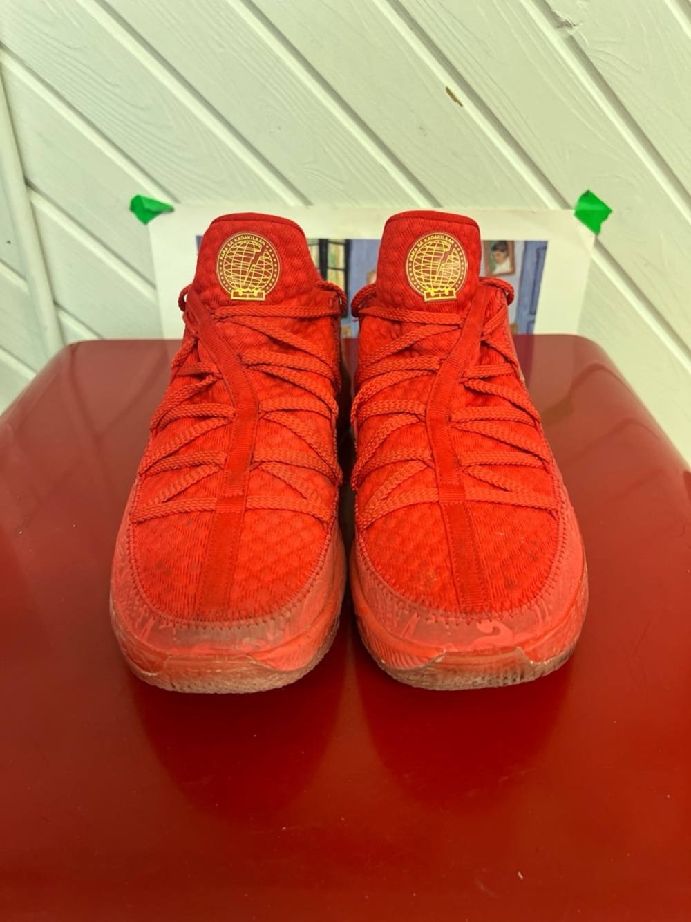 Nike LeBron 17 Low Red Ball Shoes